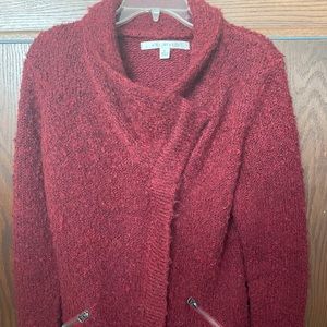 Max Studio sweater jacket size L